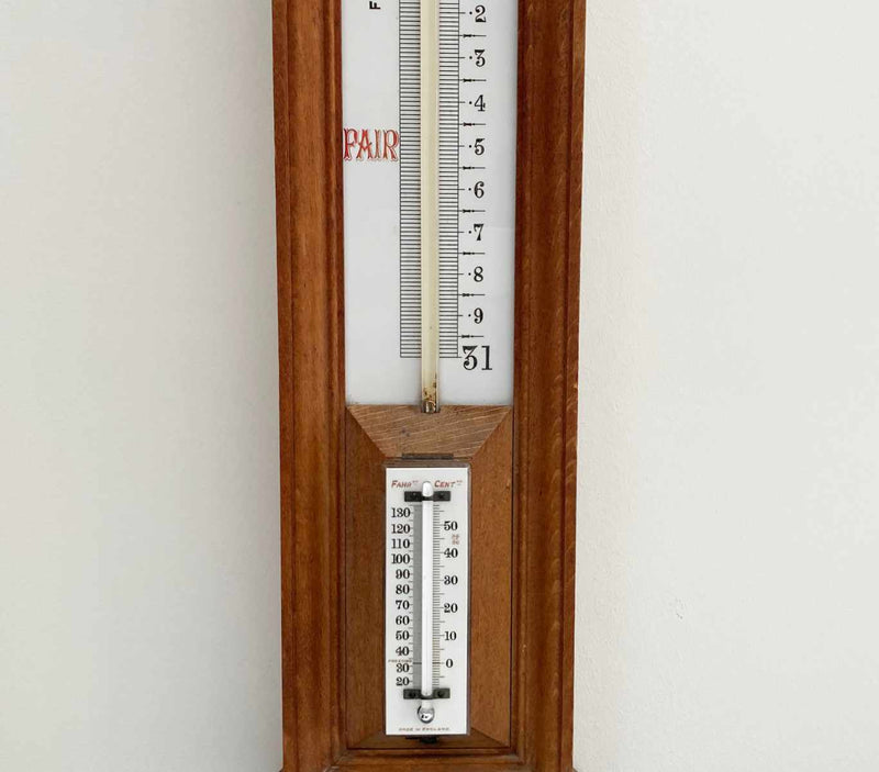 Late Victorian Long Range Glycerine Barometer by Negretti & Zambra of London