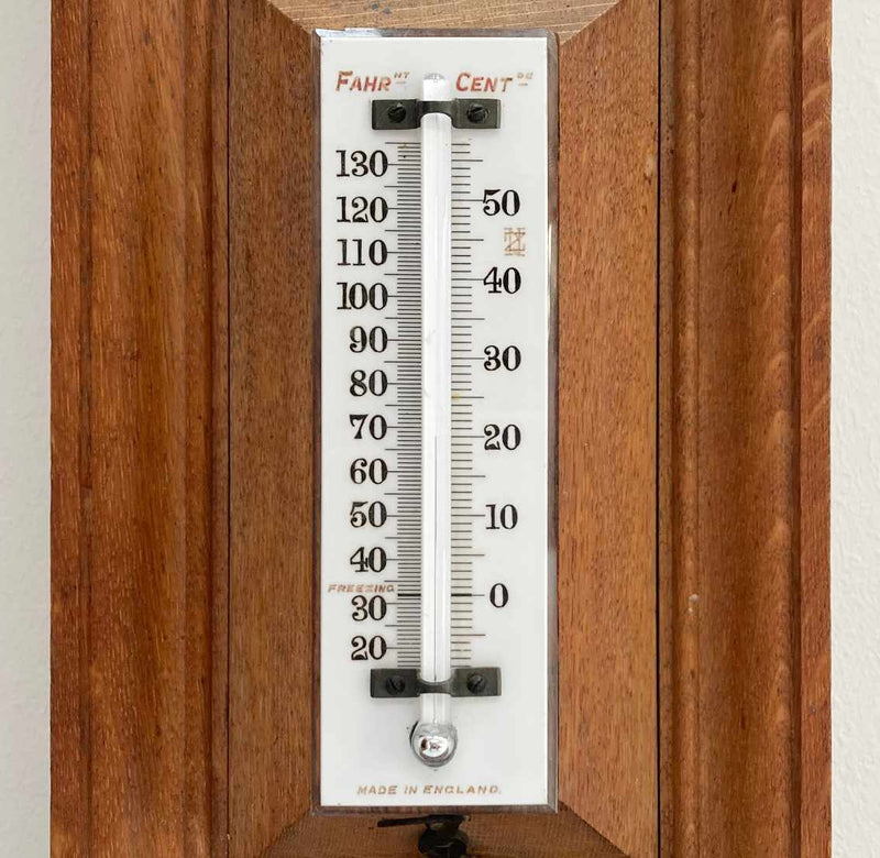 Late Victorian Long Range Glycerine Barometer by Negretti & Zambra of London