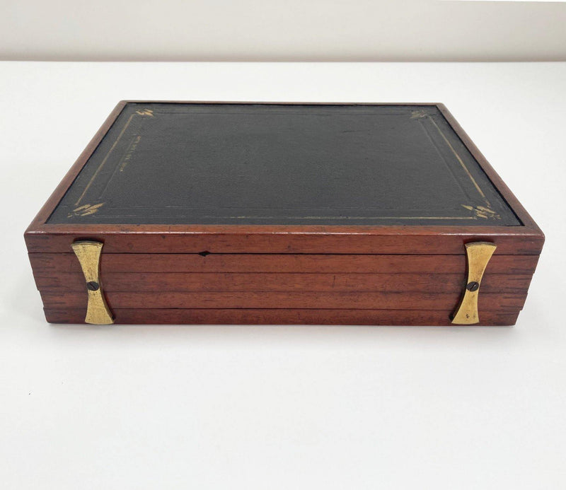Early Victorian Portable Microscope Slide Case by Smith Beck & Beck London - Jason Clarke Antiques