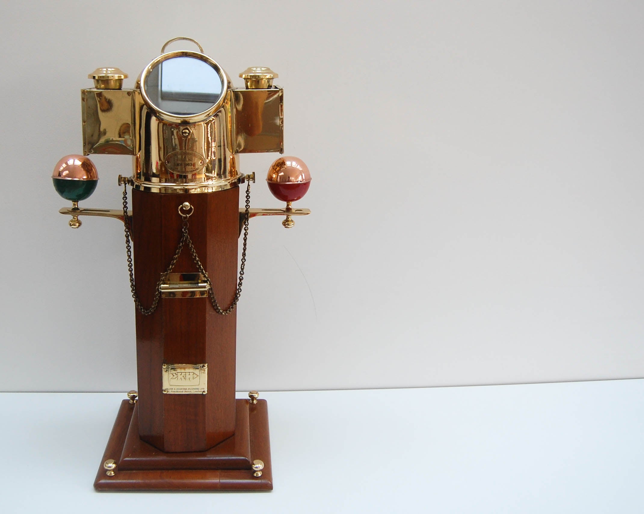Twentieth Century Ship's Binnacle Salesman's Sample by Kelvin & Hughes ...