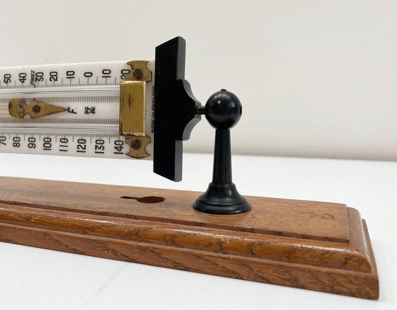 Edwardian Self Registering Max Min Window Thermometer by Negretti & Zambra