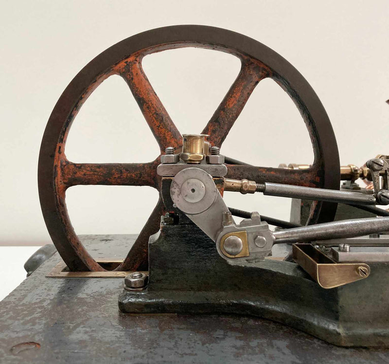 Late Nineteenth Century Stationary Steam Engine Model