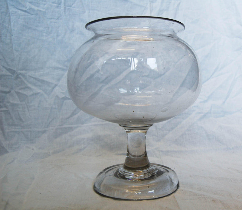 Early Nineteenth Century Glass Leech Jar - Jason Clarke Antiques