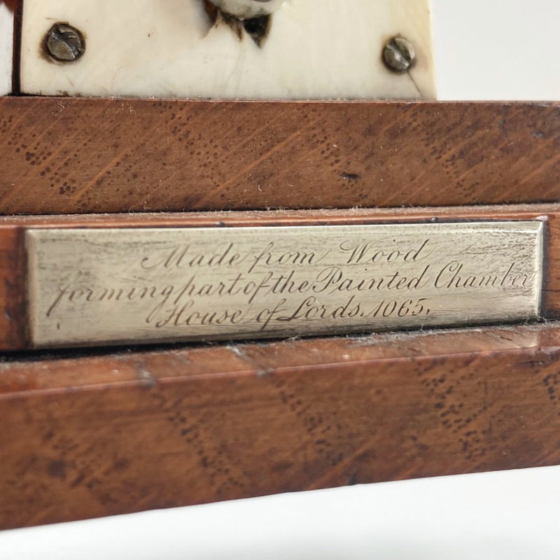 William IV Desk Thermometer from The Burning of The Palace of Westminster 1834