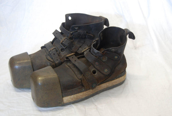 Early Twentieth Century Pair of Siebe Gorman Diving Boots - Jason Clarke Antiques