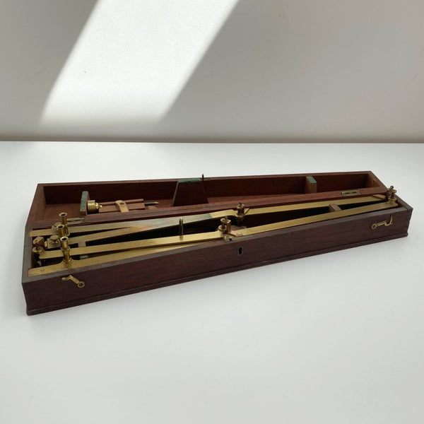 Early Victorian Cased Pantograph by Thomas Rubergall London