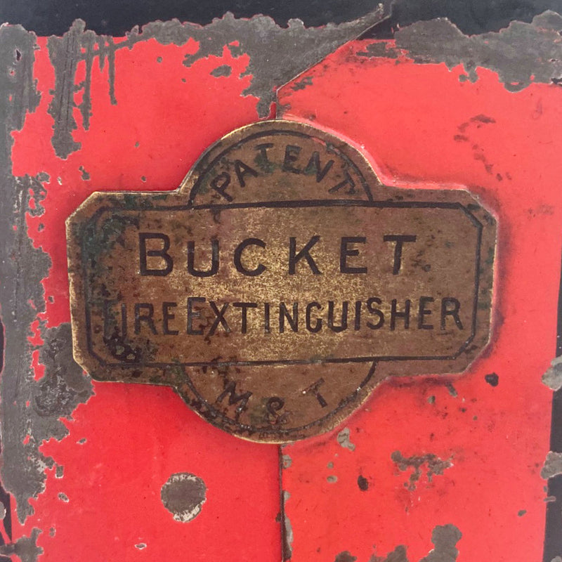 Victorian Salesmans Sample of a Patent Bucket Fire Extinguisher by Messer & Thorpe London