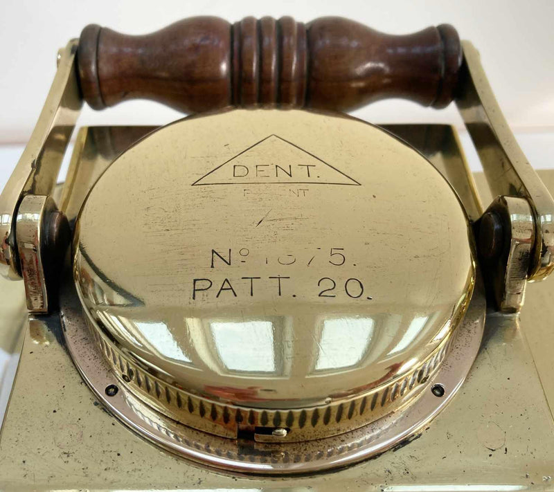 Royal Navy Pattern 20 Patent Binnacle with Liquid Boat Compass by Dent & Co London - Jason Clarke Antiques