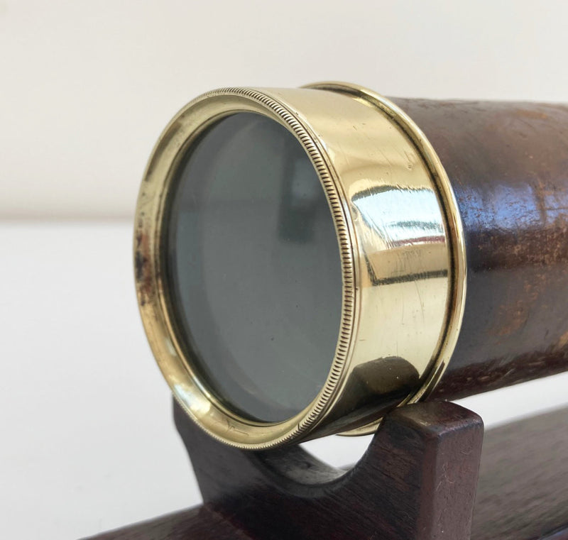 Early Victorian Telescope by Dollond with East India Company Presentation Engraving