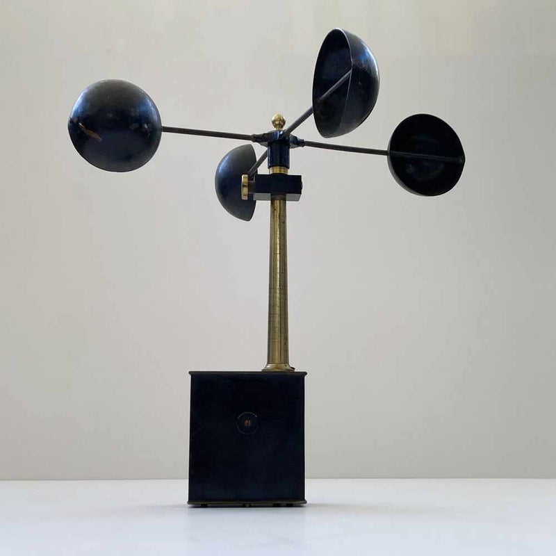 Late Victorian Robinson-Beckley Anemometer by J Hicks of Hatton Garden