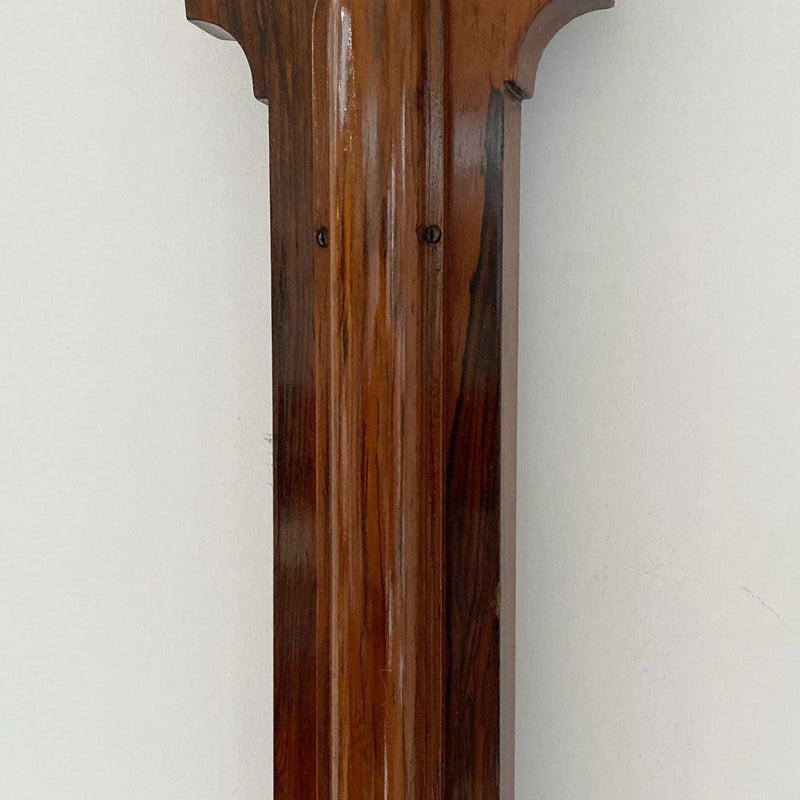 Mid Victorian Rosewood Stick Barometer by Negretti & Zambra London