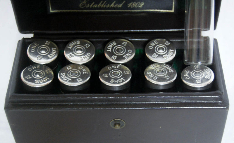 Cased Set of Silver Hallmarked Shooting Place Markers by William Powell & Son, Birmingham - Jason Clarke Antiques