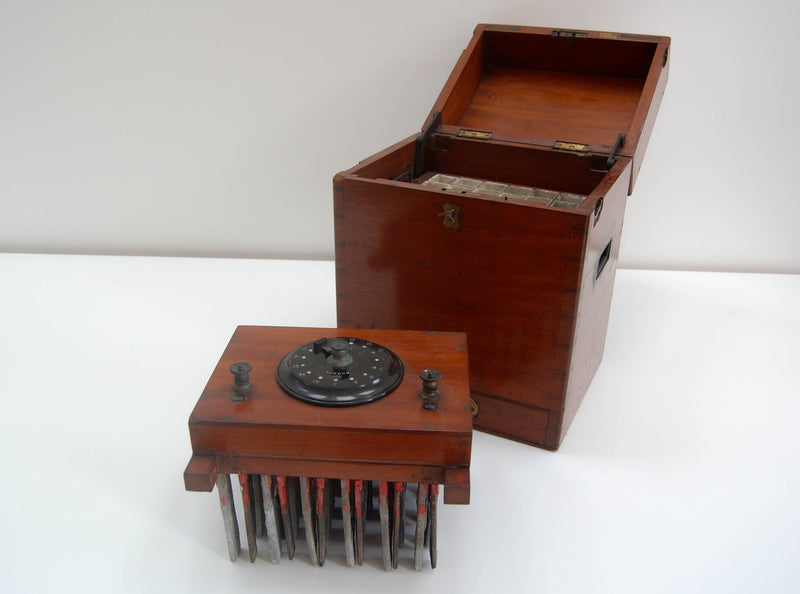 Mid Victorian Wet Cell Electrotherapy Machine by John Weiss & Son London