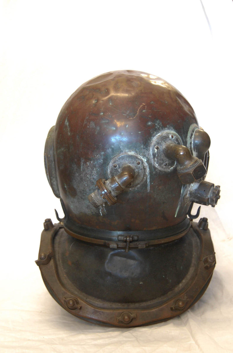1920's Siebe Gorman & Co Ltd Twelve Bolt Diving Helmet & Corselet with Matching Serial Numbers - Jason Clarke Antiques