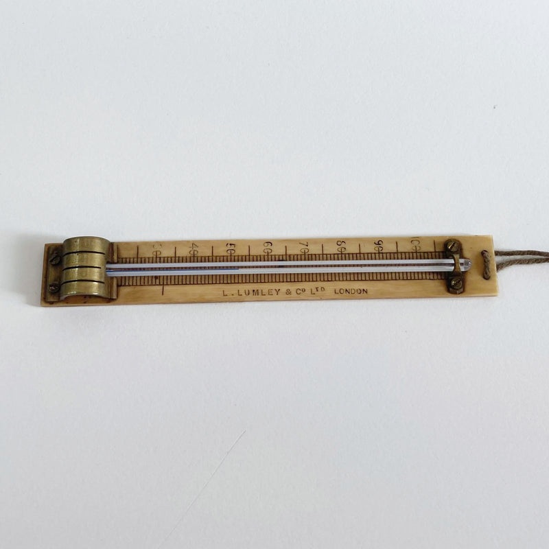 Miniature Pocket Sikes Hydrometer by Joseph Long of Eastcheap London