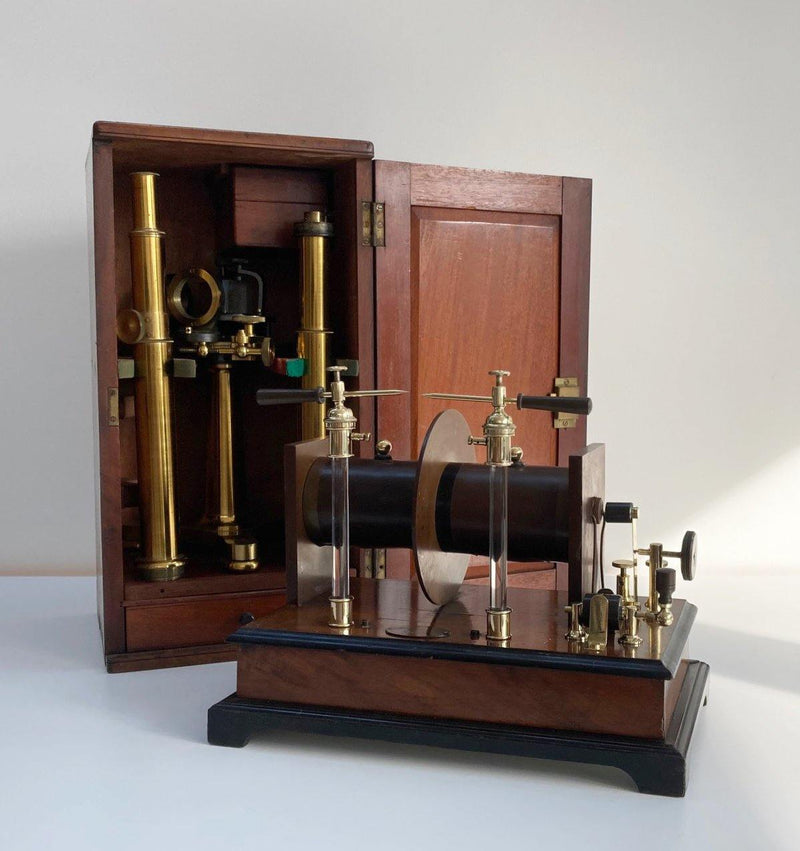 Rare Mid Victorian Spectroscope Set by John Browning of London - Jason Clarke Antiques