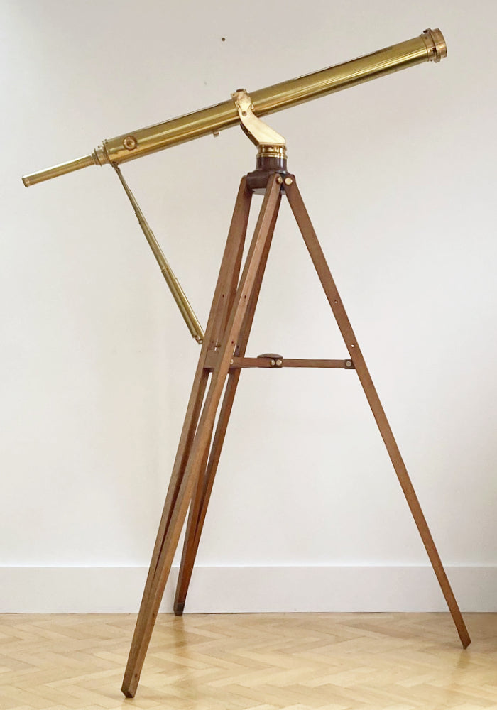 Late Victorian Cased Telescope on Stand by T Cooke & Sons of York