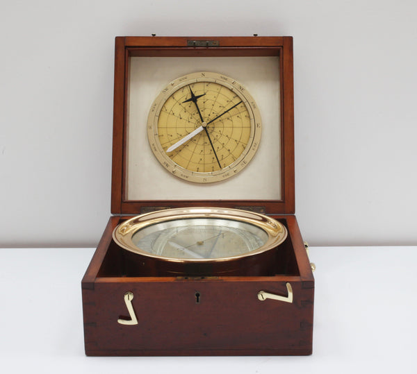 Early Twentieth Century Cased Barocyclonometer or Typhoon Barometer - Jason Clarke Antiques