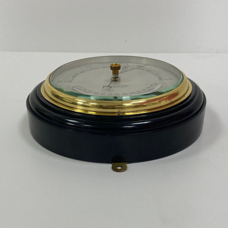 Victorian Ebonised Aneroid Wall Barometer by Dollond of London