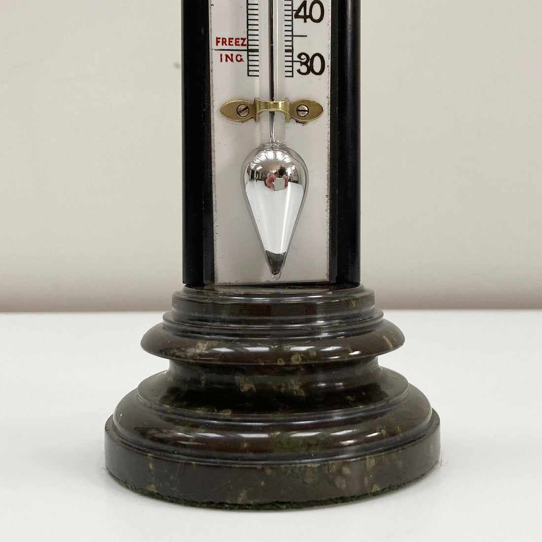 Very Large Victorian Desk Thermometer by W Watson & Sons London