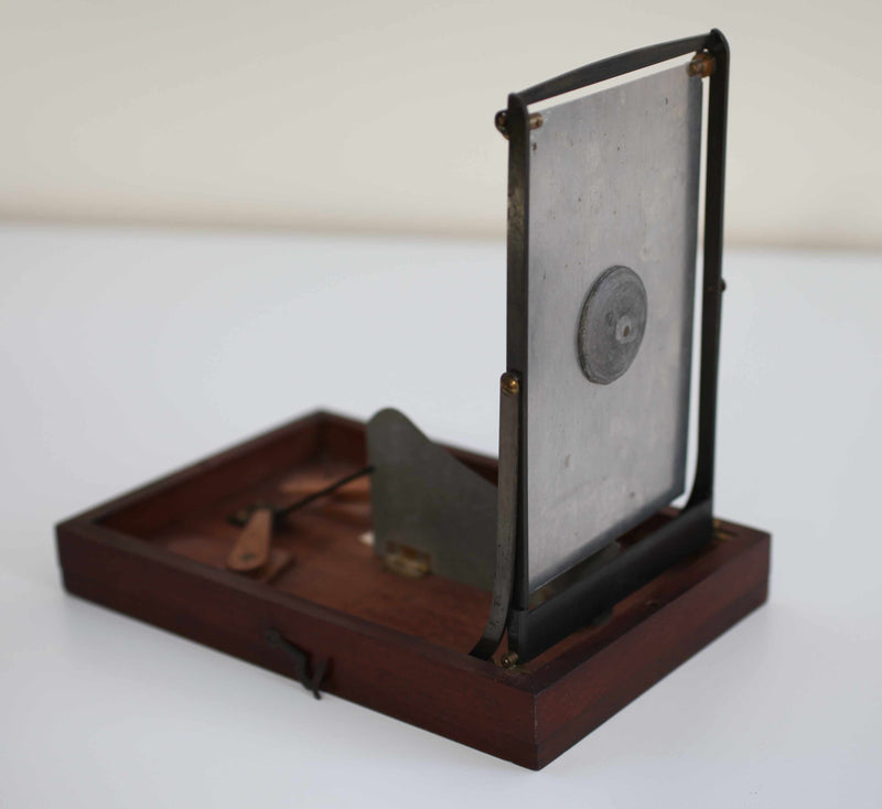 Late Victorian Swinging Plate Anemometer by AW Gamage Ltd London