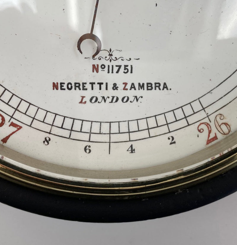 Rare Presentation RNLI Aneroid Fishermans Barometer by Negretti & Zambra