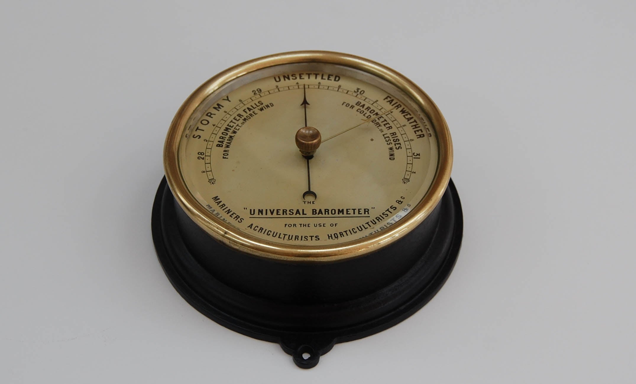 Victor Barometer Victorian 'The Universal Barometer' for the use of Mariners ...