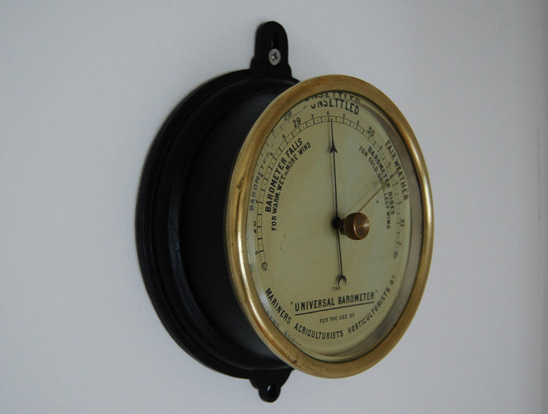 Victorian 'The Universal Barometer' for the use of Mariners, Agriculturist, Horticulturists etc.