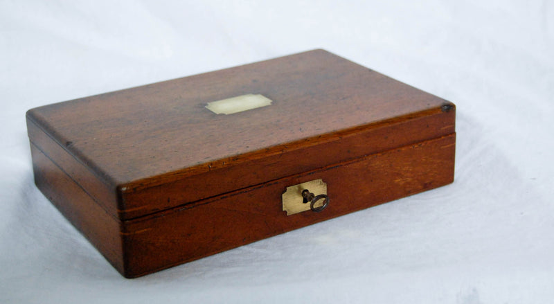 Mid-Victorian Mahogany Cased Drawing Instrument Set by Cary, 181 The Strand, London