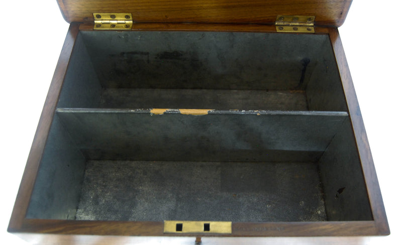 Victorian Walnut Cartridge Storage Box or Catridge Case by Holland & Sons, London