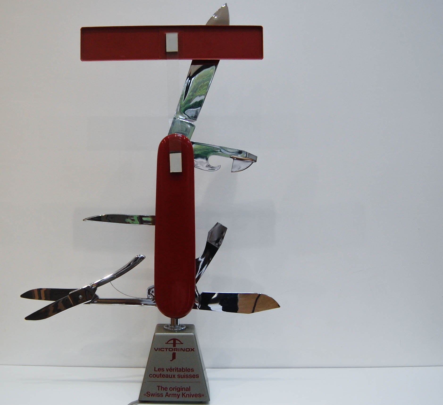 Rare Swiss Army Knife Electric Retail Display Automaton by Victorinox Jason Clarke Antiques