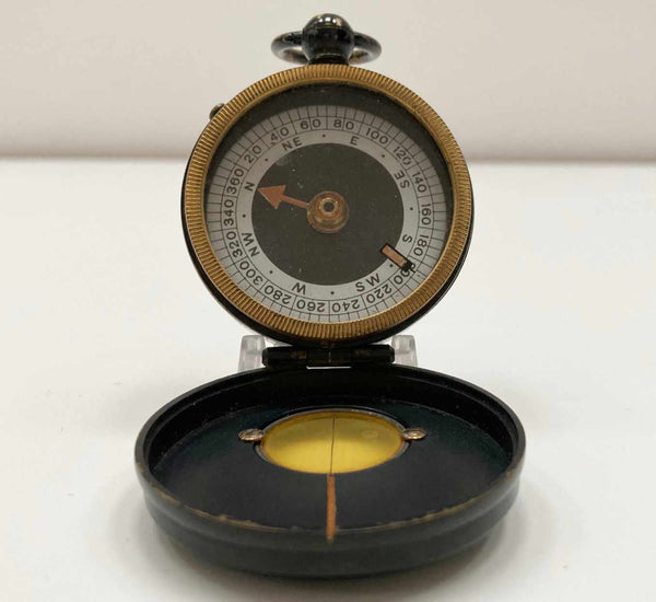 WW1 Verners Prismatic Compass to Captain AM Boyle Kings Own Scottish Borderers