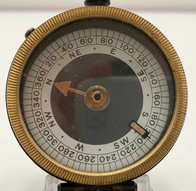 WW1 Verners Prismatic Compass to Captain AM Boyle Kings Own Scottish Borderers