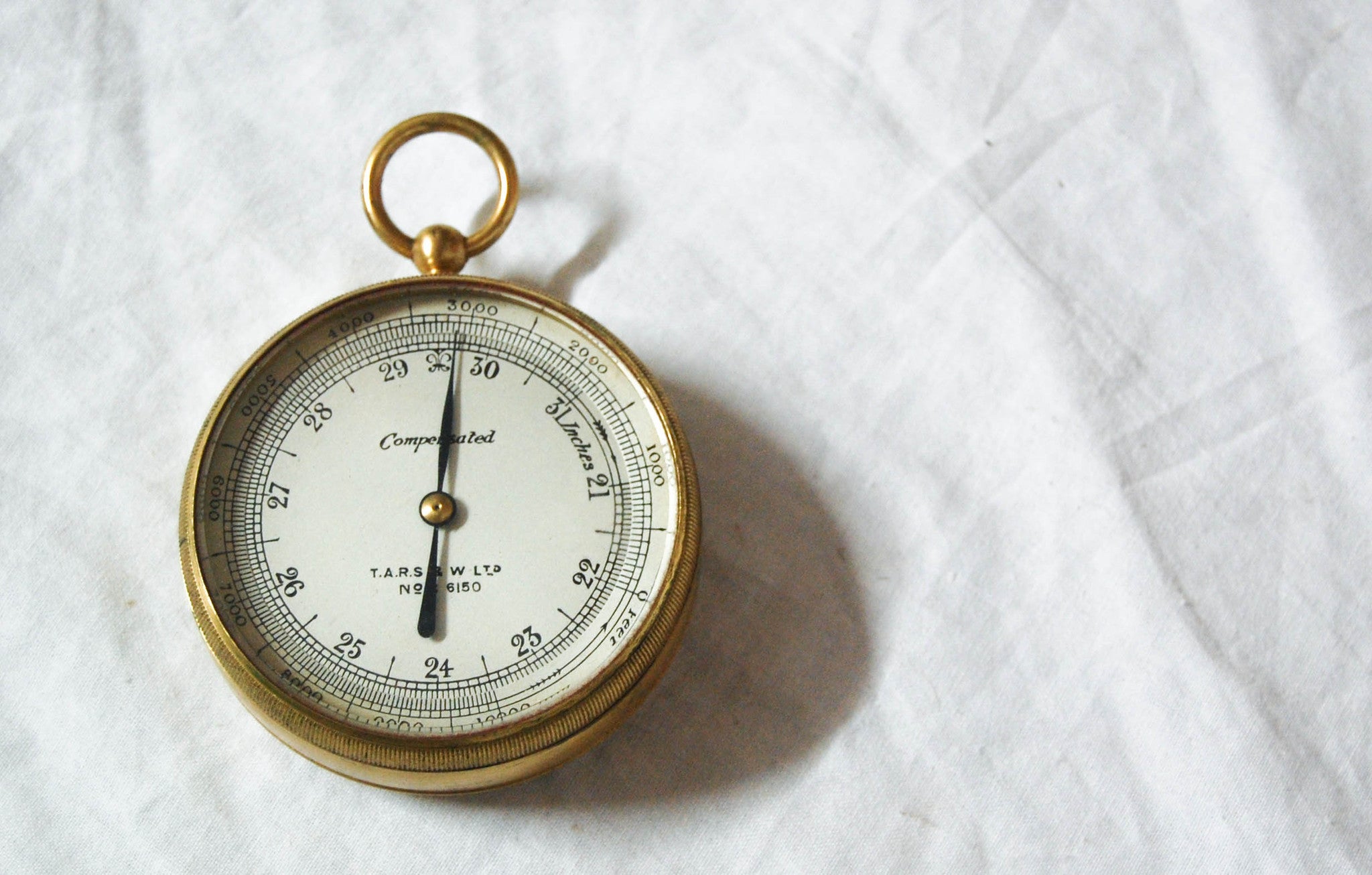 Compensator Barometer World War II Period Military Compensated Barometer & Altimeter by TA ...