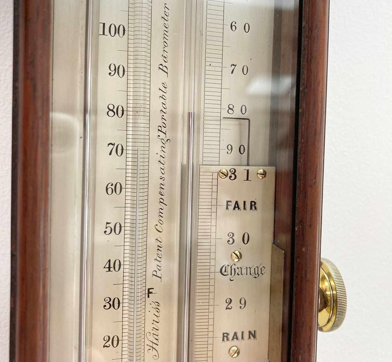 Compensator Barometer Patent Compensating Portable Barometer by William Harris London – Jason ...