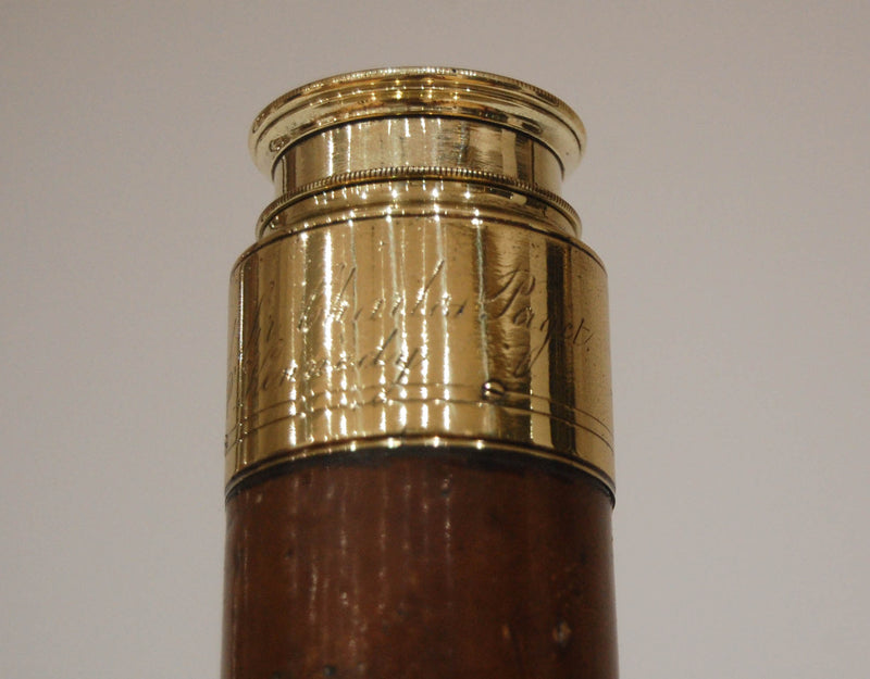 Vice-Admiral Sir Charles Paget's Marine Telescope by George Stebbing of Portsmouth